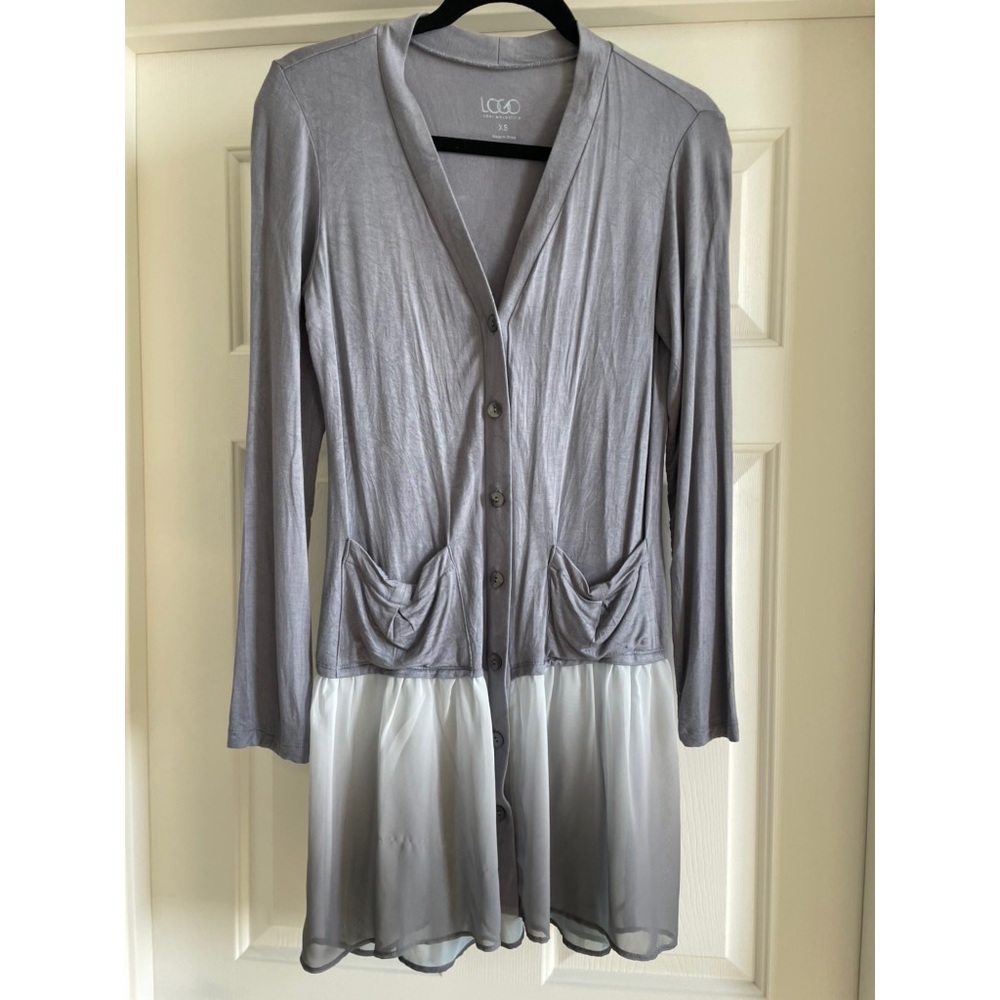 LOGO by Lori Goldstein Cardigan